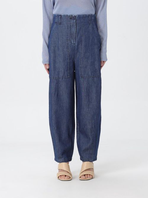 Jeans Woman color Denim