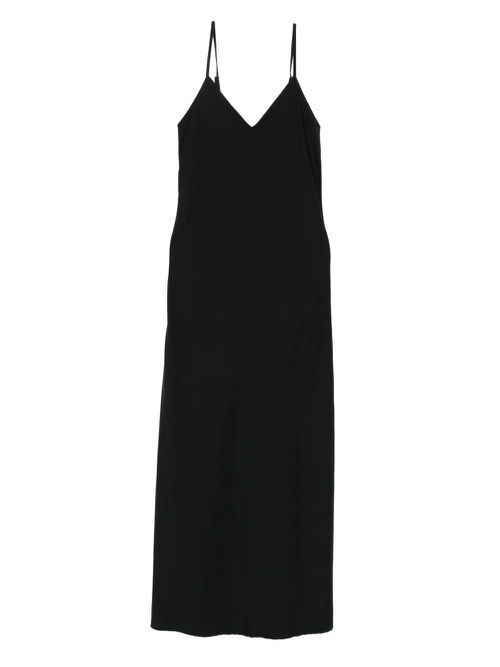 V-neck dress - Black