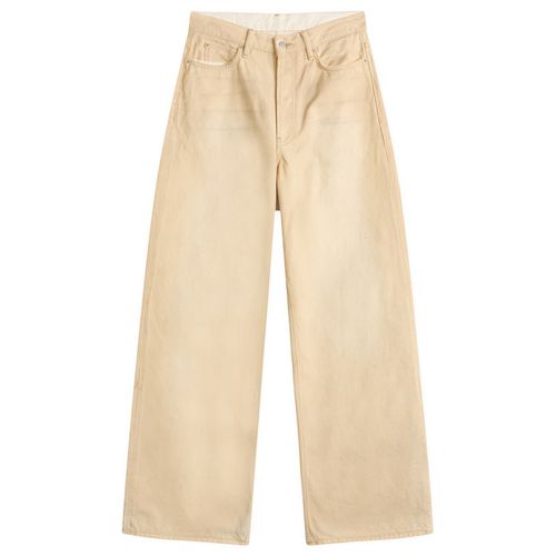 Men's 1981 U Traffic Sand Wash Loose Fit Jeans in Sand Beige
