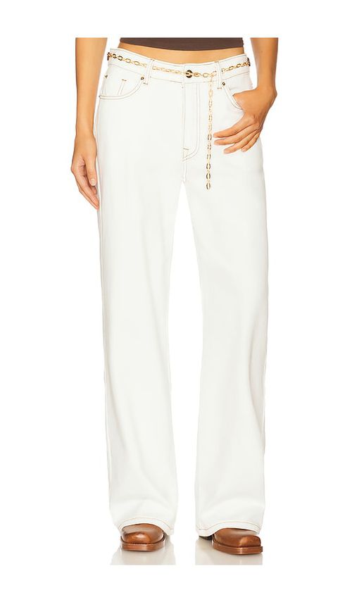 LIONESS Afterglow Wide Leg in White.  XXL. Also in L, M, S, XL