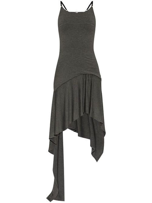Handkerchief-hem dress - Grey