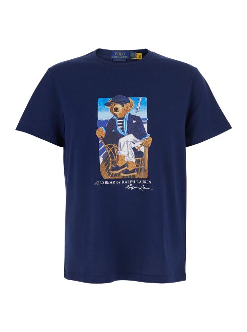 Orsetto Seduto Barca Blu Tshirts And Polo Shirts - Men