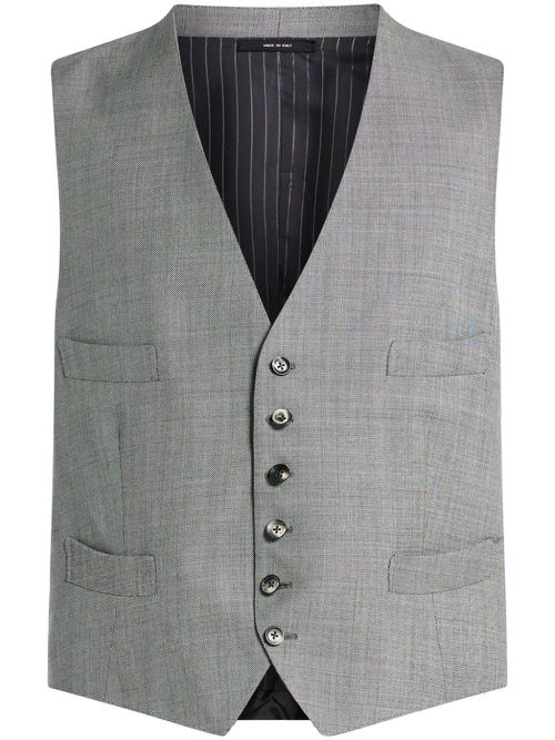 Button-up vest - Grey