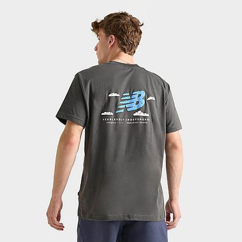 Men's Cloud T-Shirt in Grey/Grey