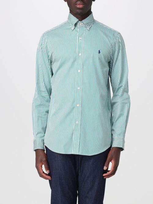 Shirt Men color Green