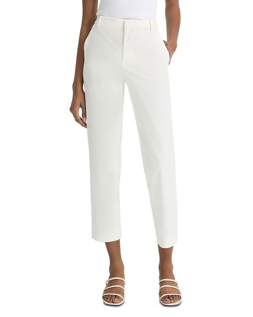 Mid Rise Chino Ankle Pants