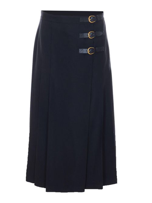 Black Midi Skirt