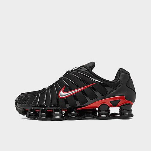 Men's Shox TL Casual Shoes in Black/University Red/Metallic Silver