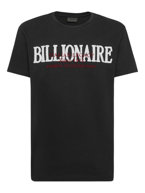 Logo-print T-shirt - Black