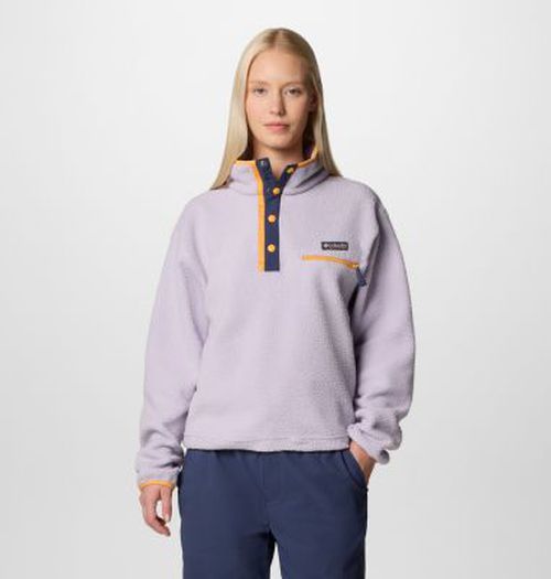 Women's Helvetia  II Cropped Half Snap Fleece Pullover-