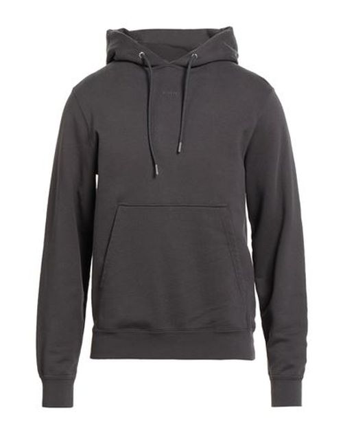 Man Sweatshirt Charcoal Size XS Cotton, Elastane, Polyester