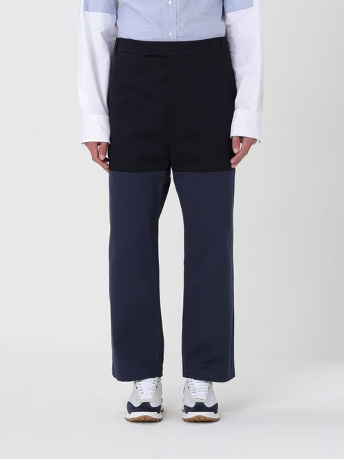 Pants Men color Blue