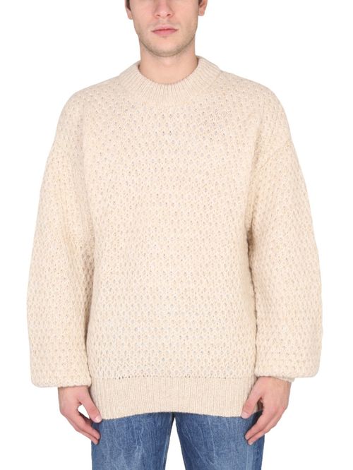 Beige Knitted Sweaters