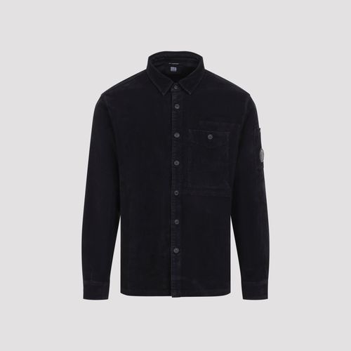 Corduroy Button-Lens Shirt