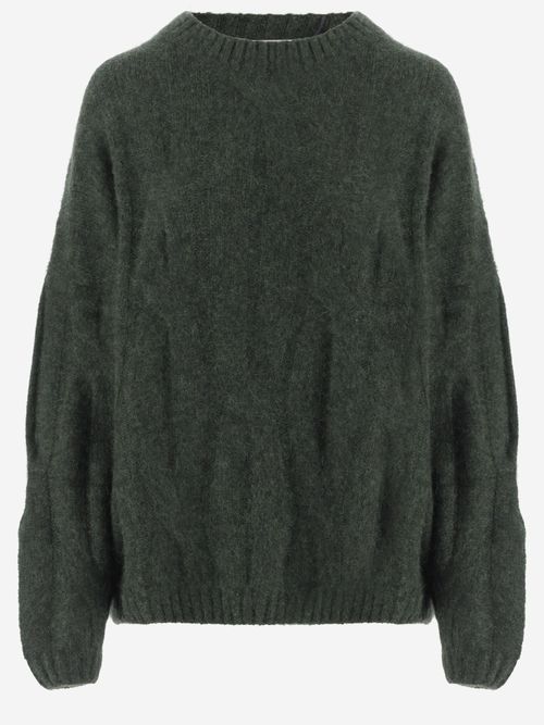 Cashmere and Silk Sweater — Green