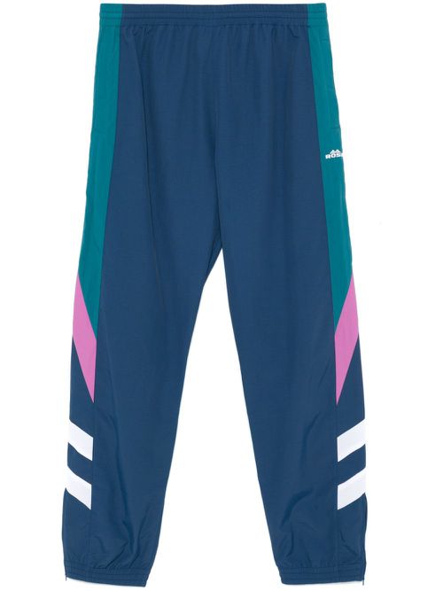 Logo-embroidered track pants - Blue