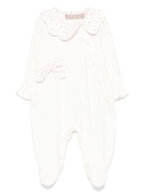 Bow-detail pajamas - White