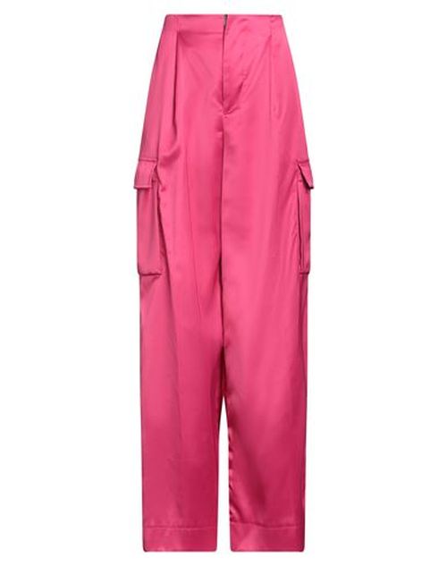Hevò Woman Pants Fuchsia Size 4 Polyester, Elastane