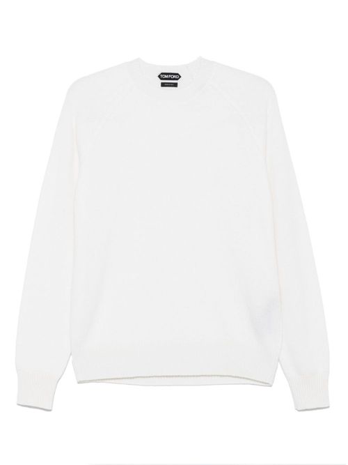 White Long Sleeves Sweater