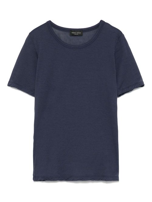 Roberto Collina round-neck T-shirt - Blue