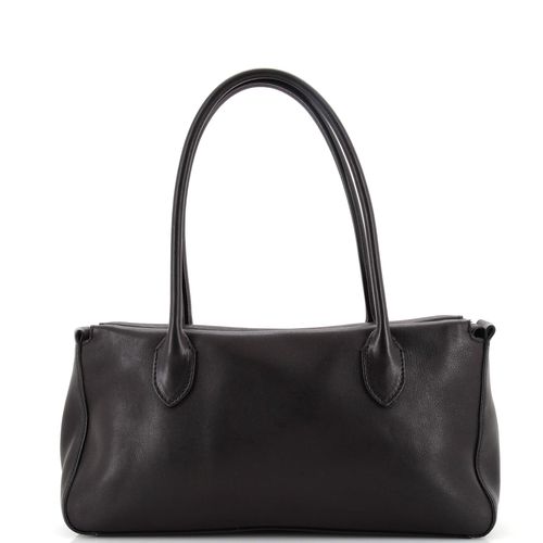 E/W Top Handle Bag Leather