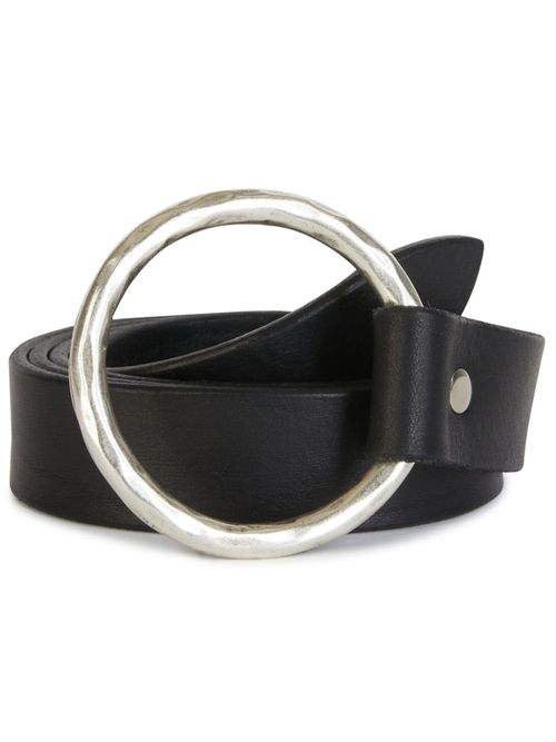 Leather belt - Black