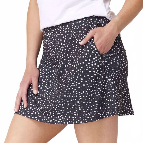 Wellington Skort - Plus In Dots Black