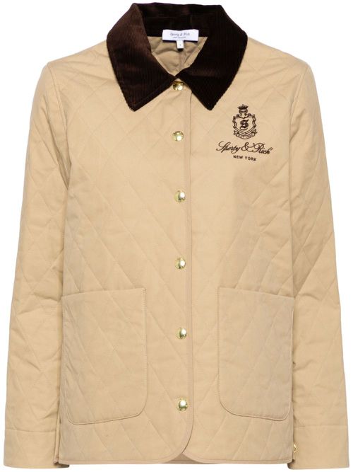 Vendome quilted jacket - Brown