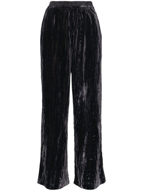 Reflective straight trousers - Grey