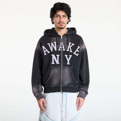 Sweatshirt Awake NY Collegiate Arch Zip Hoodie Black