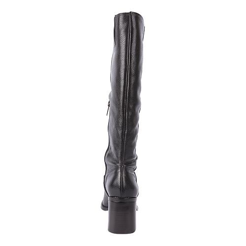 Sangeti Tall Leather Boot - Dark Mahogany
