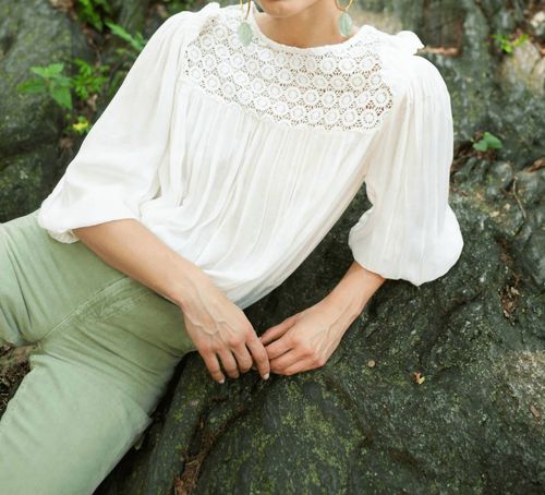 Ulla Blouse In Beige