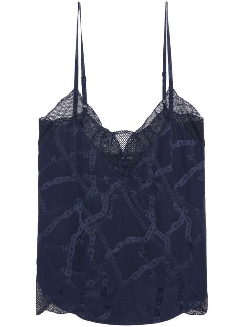 Jac Chaines top - Blue