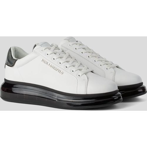 Karl Lagerfeld - Kapri Kushion Niedriger Schnürschuh, Herren, Weiss/schwarz, Größe