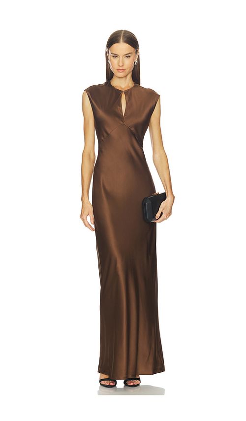 Veronica Beard Nelzy Dress in Walnut. 2 also
