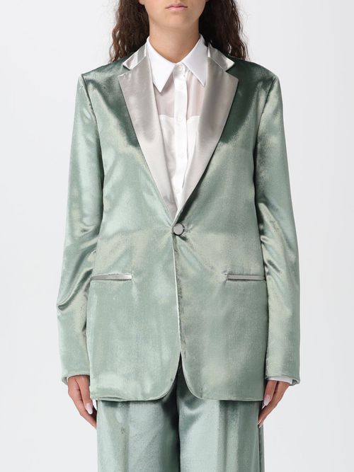Blazer Woman color Green