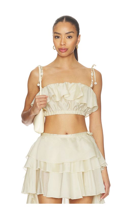 Waimari OBERTEIL SIROCCO in Cream. Größe XS. Also in S