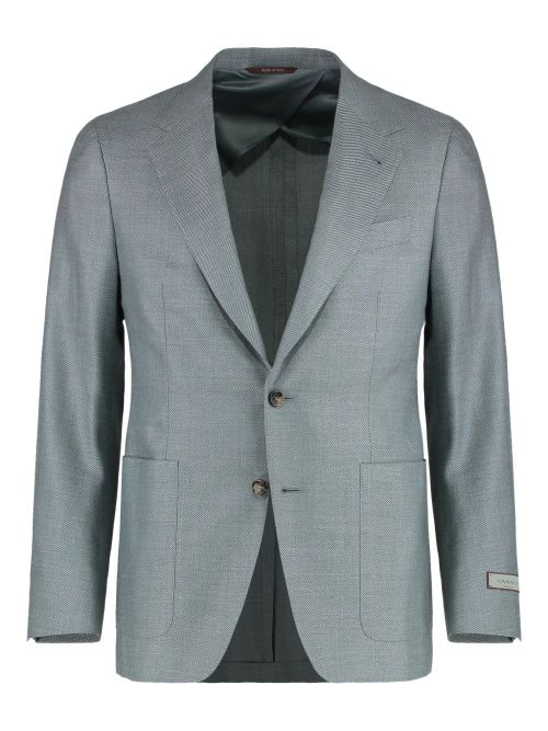 Single-breasted blazer - Blue
