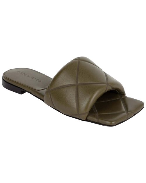 Women's Lambskin Rubber Lido Slide (Authentic Pre-Loved)