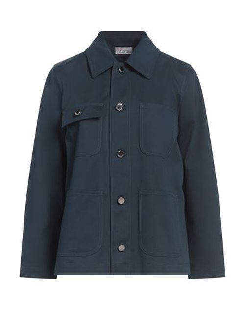 Red Valentino Woman Shirt Navy Size 0 Cotton, Elastane