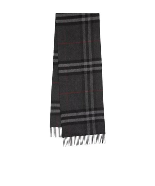 The Classic Check cashmere scarf