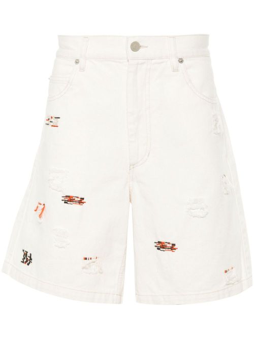 Jerryl denim shorts - Neutrals