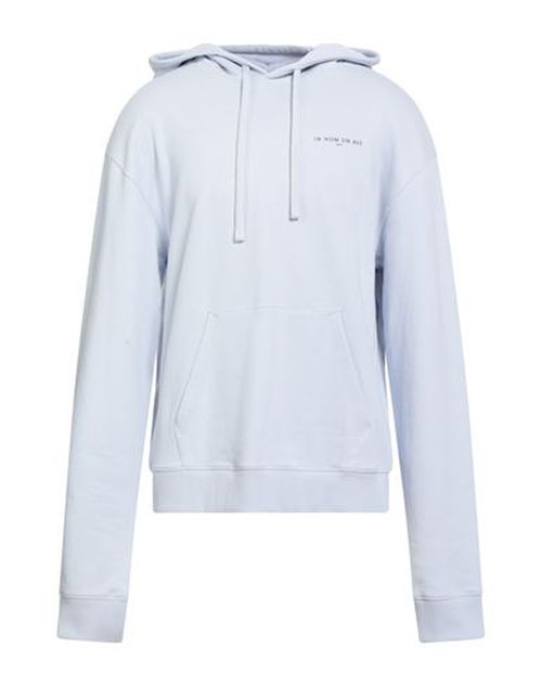 Man Sweatshirt Sky blue Size M Cotton