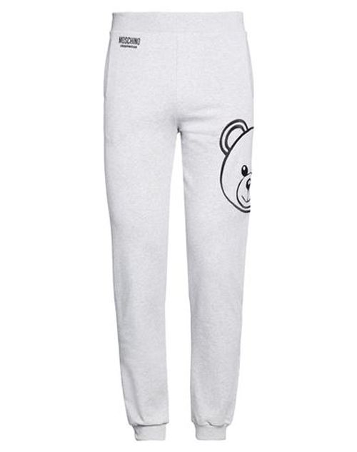 Man Pants Light grey Size L Cotton
