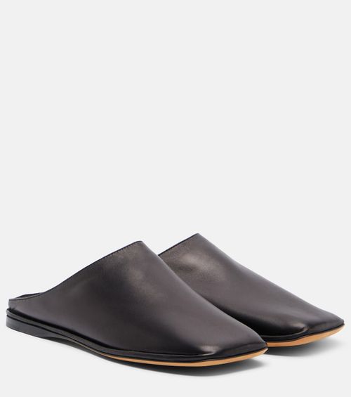 Piper leather mules