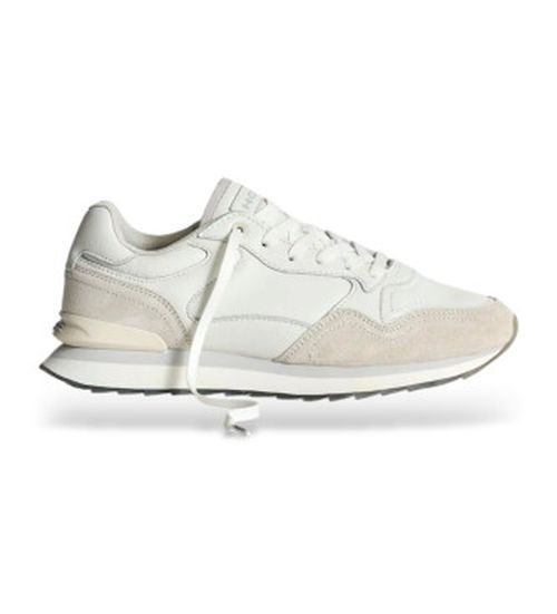 HOFF for woman. 12502023 City Cali leather trainers white, beige (40), Flat, Laces, Casual