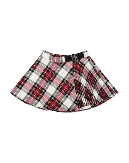 Kid Girl Kids' skirt Red Size 12 Polyester, Viscose, Elastane