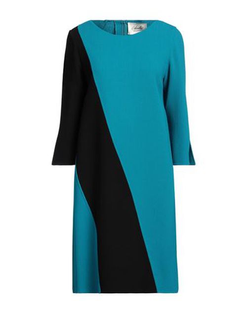 Woman Mini dress Azure Size 12 Wool