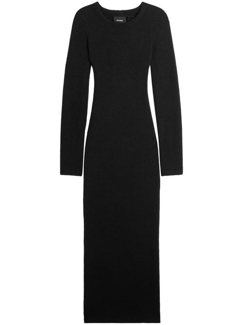 Fleur Open Back Dress - Black
