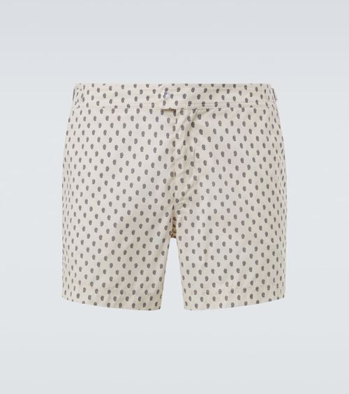 Paisley swim trunks